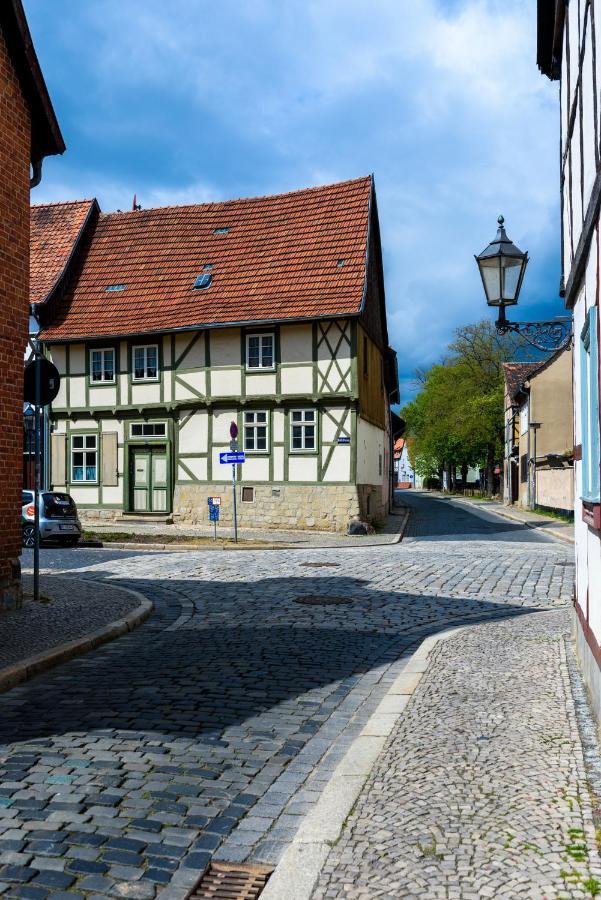 Ackerbuergerhof Ballstrasse 18 Quedlinburg Bagian luar foto