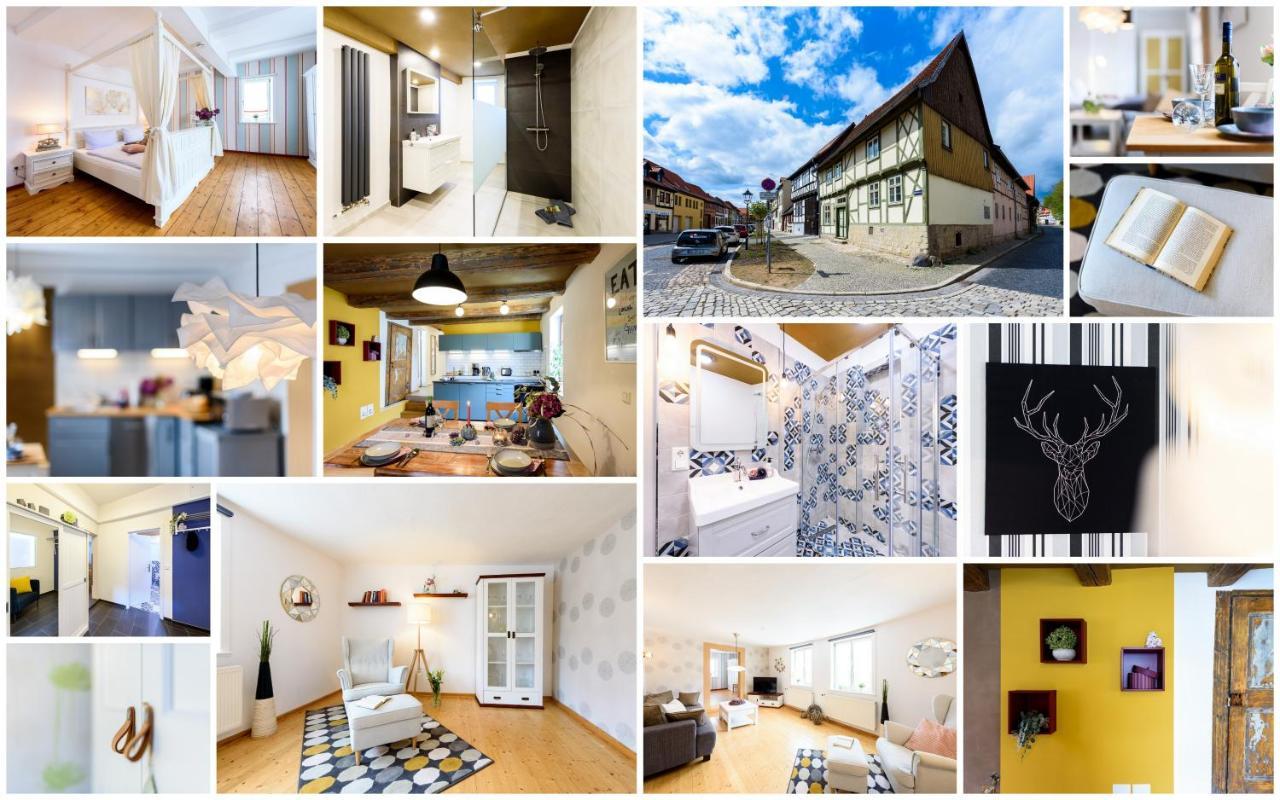 Ackerbuergerhof Ballstrasse 18 Quedlinburg Bagian luar foto